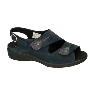 Solidus Dames, Schoenen, Blauw, Maat: 40 1/2 EU Wol