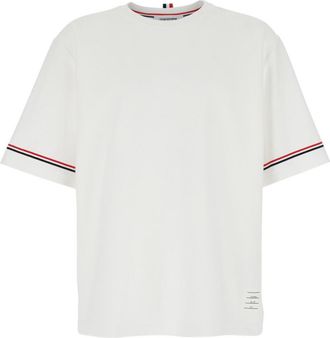 Thom Browne White Rugby T-shirt
