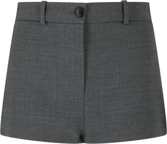 Ferragamo Womens Culotte Shorts In Grey