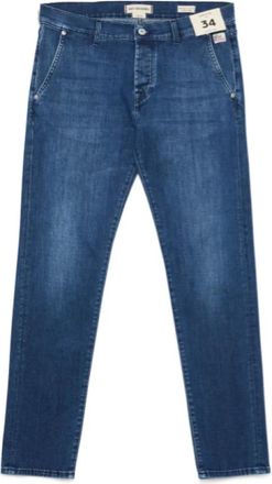 Roy Rogers New Elias Jeans - Heren - Slim Fit Jeans - Blauw - W38 - Katoen - Jeans