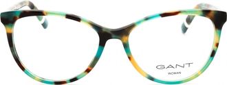 GANT GA4118 Cat Eye Acetate Eyeglasses - Brown