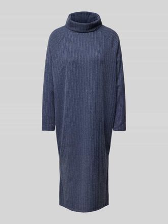 Soyaconcept Strickkleid mit Rollkragen in Blau Melange, Gr&ouml;&szlig;e XS