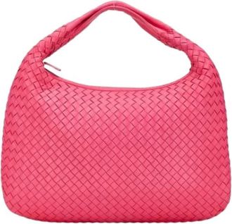 Bottega Veneta Pre-owned Shoulder Bags, female, Pink, Size: ONE SIZE Pre-owned Vintage Shoulder Bag