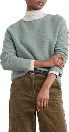 Seasalt Cornwall Fruity Merino Wool Blend Sweater in Celadon at Nordstrom Rack, Size 14