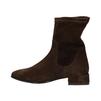 Notre-V 25150 Enkellaars - Dames - Schoenen - Bruin - Maat: 41 EU Su&egrave;de