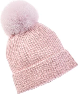 Sofiacashmere Sofiacashmere Rib Cashmere Hat