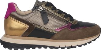 Gabor Wijde pasvorm Multicolor Sneaker voor vrouwen - Dames - Sneakers - Veelkleurig - 40 EU - Su&egrave;de - Schoenen