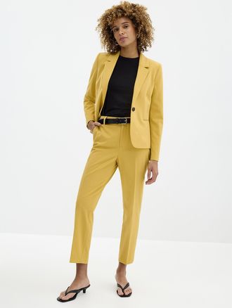 Contemporaine Womens Stretch ankle pant Fit: Slim leg, high rise