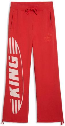 Puma KING Sportstyle Sweatpants Candy Apple 634721-27