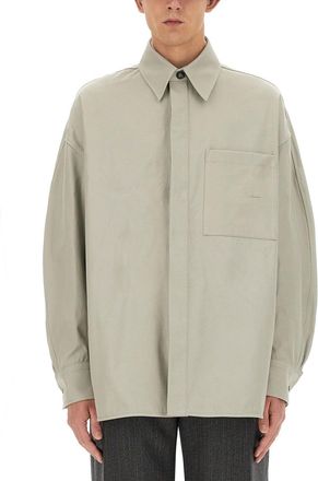 Bottega Veneta Baumwoll -Twill &uuml;ber Hemd