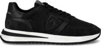 Philippe Model Black Tropez 2.1 Suede Nylon Sneakers