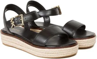 Michael Kors Platform Espadrille Espadrille Flat - Black