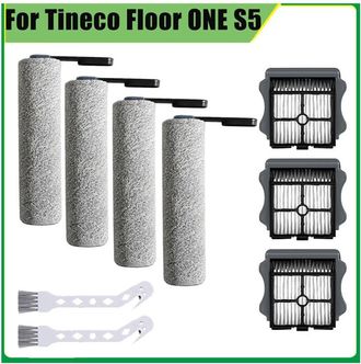 OEM Cepillo De Rodillo Y Accesorios De Filtro De Repuesto Para La Fregadora-secadora De Suelos Stretch Floor One S5