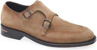 BOSS Terry Double Monk Strap Shoe in Beige at Nordstrom Rack, Size 7.5Us / 6.5Uk