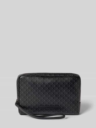 Calvin Klein Tasche aus Rindsleder mit Trageschlaufe in BLACK, Gr&ouml;&szlig;e 1