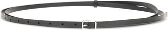 Givenchy Womens Belt Double Calfskin Black Calf Leather