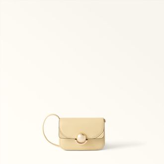 Furla Sfera Porta Monete S Morning Giallo Pelle Di Vitello Sidney Donna