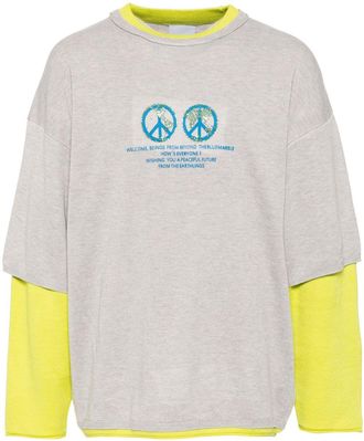 Bluemarble Gelaagde trui - Grijs