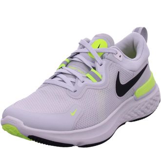 Nike Nike Mens React Miler Running Shoe, Grey Fog/Black-Particle Grey-Volt, 7.5 UK