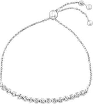 Effy Sterling Silver Lab Grown Diamond Slider Bracelet at Nordstrom Rack