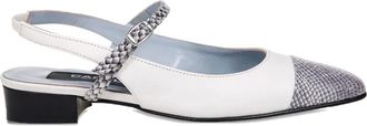 Carel Oceano slingback ballerinas - Wit