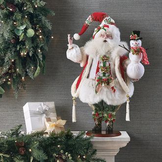 Frontgate Mark Roberts Building Snowman Santa - Frontgate