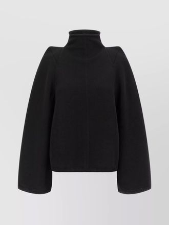 Rick Owens high neck long sleeve knit sweater