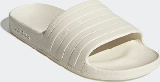 adidas Badesandale ADIDAS SPORTSWEAR AQUA ADILETTE, Damen, Gr. 40,5, weiss (sanftes wei&szlig;, sanftes wei&szlig;, sanftes wei&szlig;), Synthetik, Schuhe Badesandale