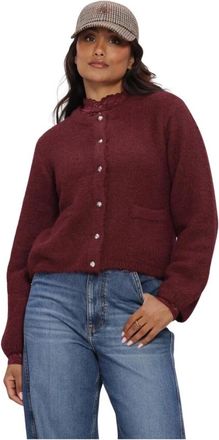 Object Object, Dames, Truien, Rood, Maat: XS Wol