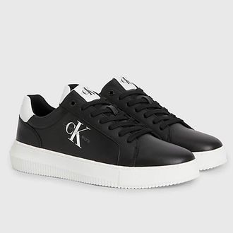 Calvin Klein Heren Calvin Klein Chunky Sole Sneakers in Zwart