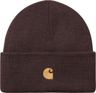 Carhartt Work in Progress Beanie - unisex - Hoeden - Bruin - ONE Size - Accessoires
