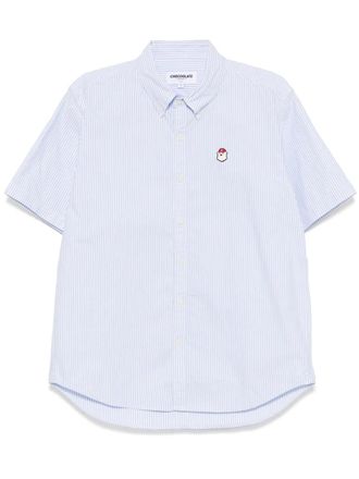 Chocoolate Camicia a righe - Blu