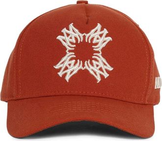 Amiri MA Quad baseball cap - men - Lyocell/Cotton - One Size - Orange