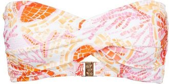 Seafolly La Mer Twist Bandeau Bikini-Top f&uuml;r Damen | orange