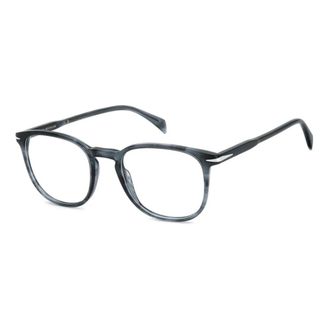 Eyewear by David Beckham Vierkant optisch montuur - Heren - Accessoires - Blauw - Maat: 51 MM