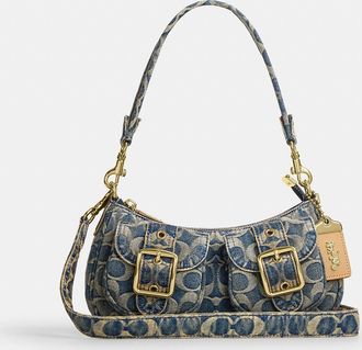 Coach Ashton Bag In Signature Regenerative Cotton Denim