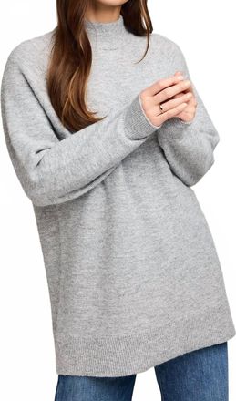 Gentle Fawn Lena Tunic Sweater In Heather Grey
