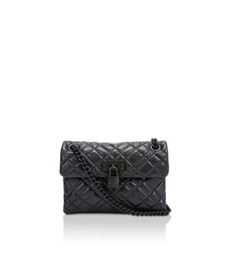 Kurt Geiger Womens Leather Kgl Mini Brixton Lock Drc Bag - Black - One Size