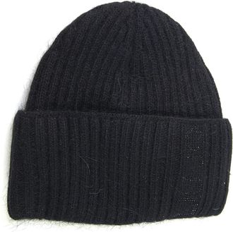 Liu Jo Cappello a coste Nero Liu Jo Donna