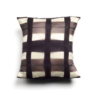 Studio Variously Melo Black Handcrafted Shibori Print Mulberry Silk Pillow - Cover + Insert Only at Nordstrom