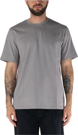 Herno Heren, Tops, Grijs, Maat: 2XL Katoen