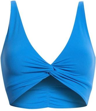 Free People FP Movement Never Better Twist Front Sports Bra in Light Cobalt at Nordstrom, Size X-Small