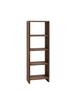 Deco Wood Estanteria de madera de abeto nogal de 80x60cm