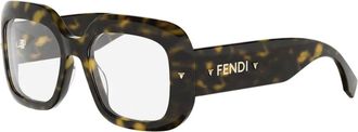 Fendi Screen Eyeglasses - Dames - Accessoires - Bruin - Maat: 53 MM