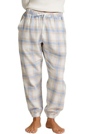Hunkem&ouml;ller Flannel Pyjama Pants in Zen Blue at Nordstrom, Size X-Small