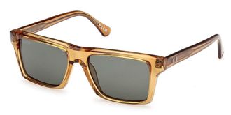 Web Eyewear Web WE0383 39N Mens Sunglasses Yellow Size 54