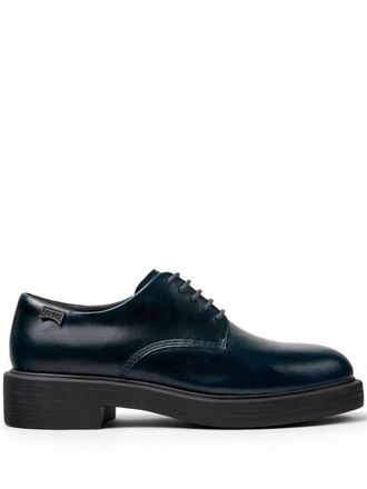 Camper Dean leren brogues - Groen