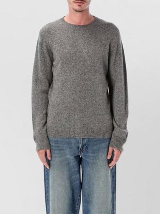 Roberto Collina merino wool and baby camel crew neck jumper