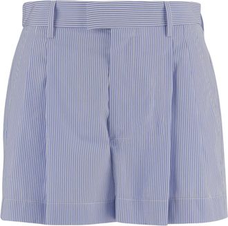 ARMARIUM Cotton Shorts With Striped Pattern
