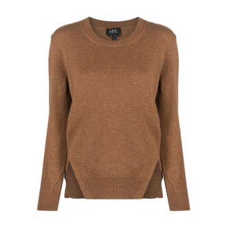 A.P.C. A.p.c., Truien & Vesten, Dames, Bruin, L, Pull Lucy